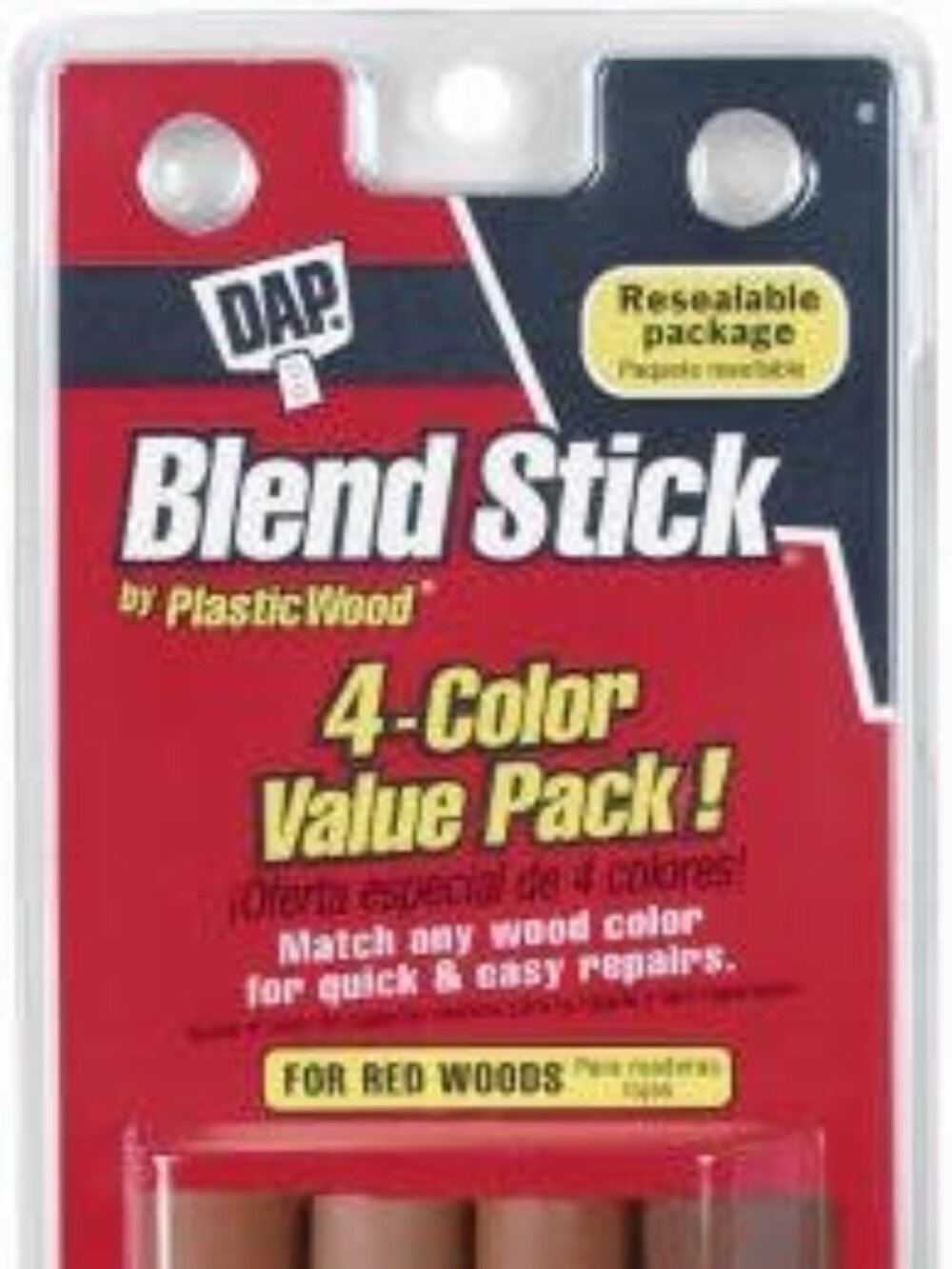 DAP INCORPORATED 04083 "Dap Plasticwood" Blend Sticks